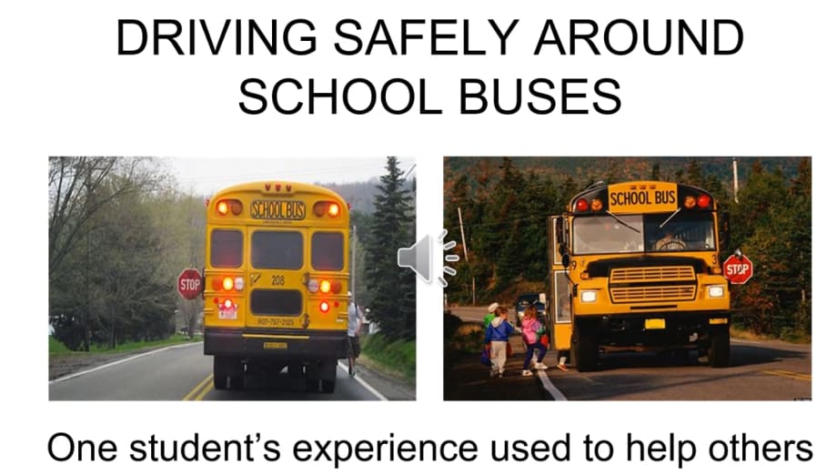 Prompted by School Bus Passing Incident, Student Creates Safety Video