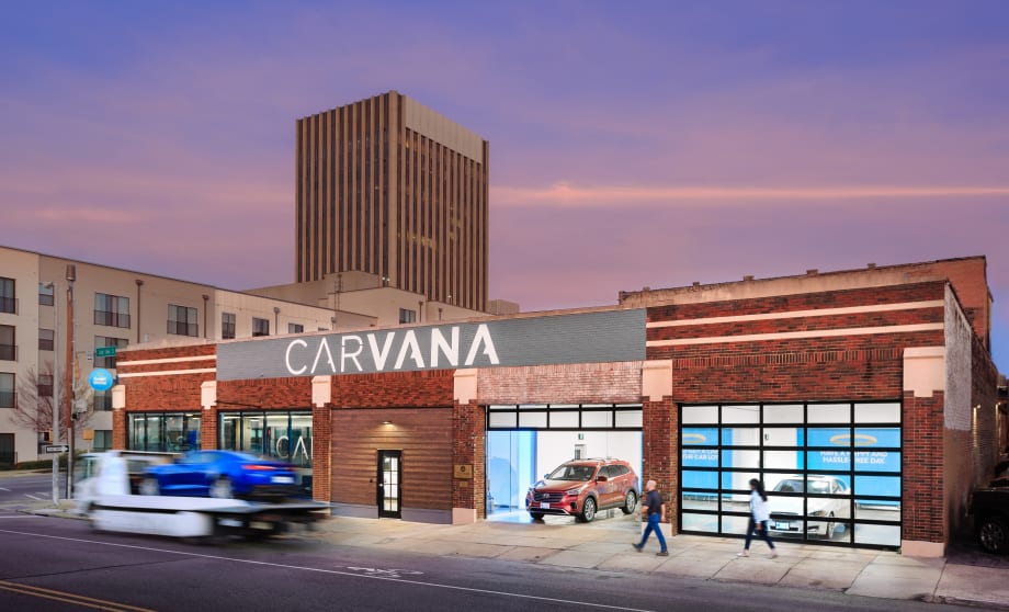 Carvana Adds Vehicle Pickup Garages