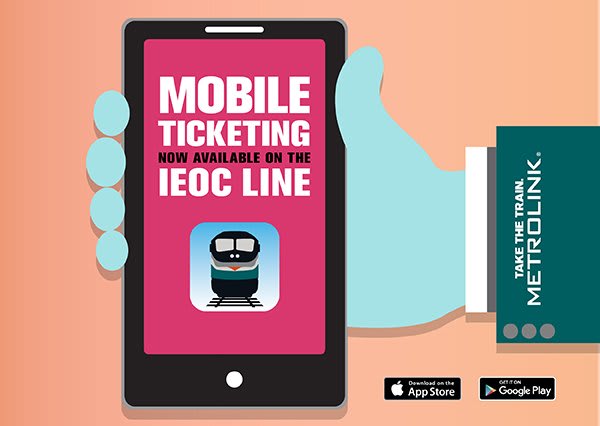 Metrolink launches first version of mobile ticketing app