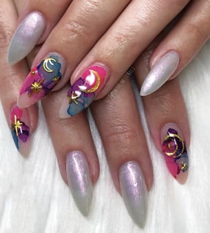 Star Spangled Nail Art