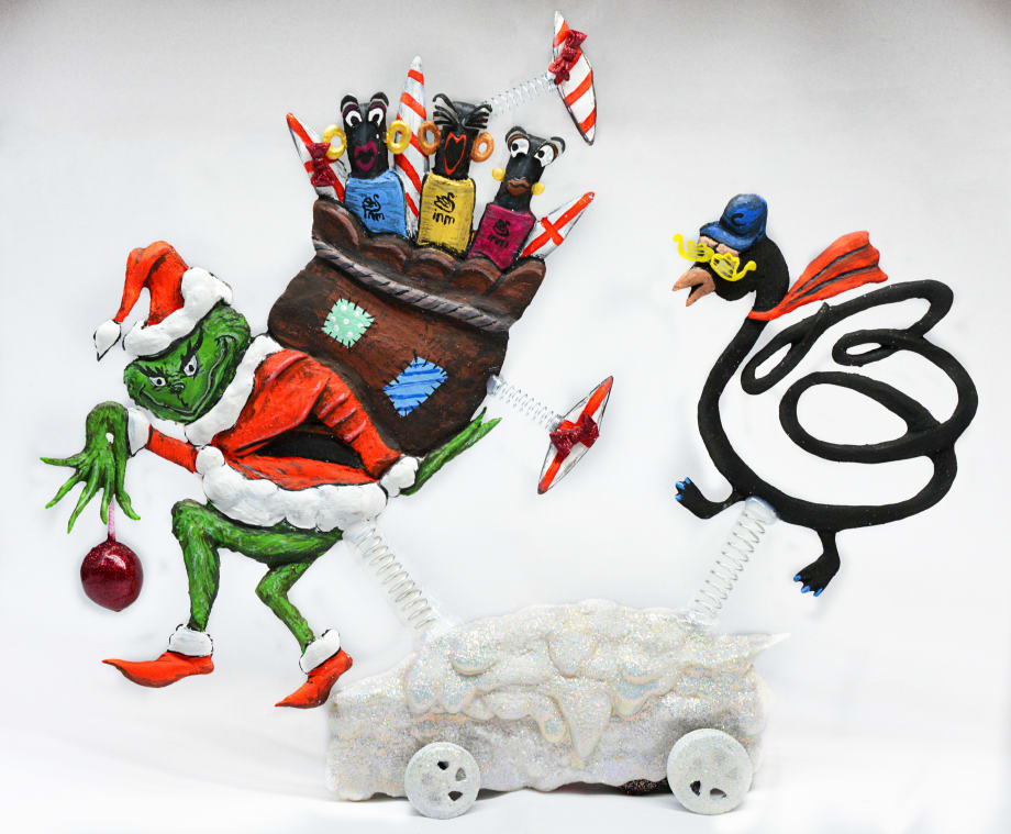 Nails for NTNA S. 3 Challenge #9 The Grinch Who Stole the INM Winter Collection (Celina)