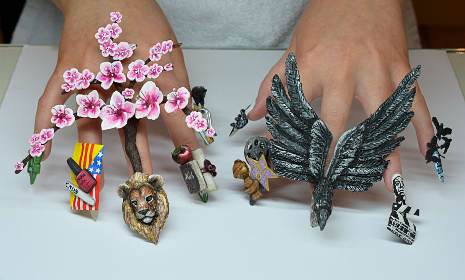 NTNA S. 3 Challenge #11 Tippi Hedren Nail Art (Celina)