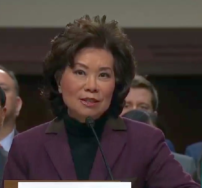 Transportation Secretary nominee cruises through hearing, offers few solutions