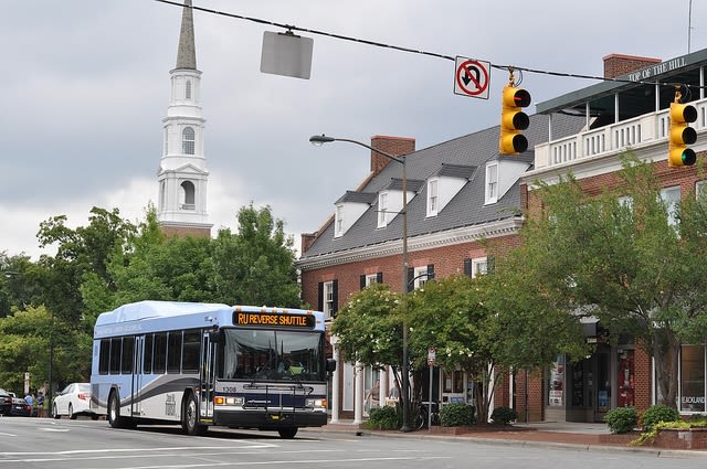 Chapel Hill Transit differs from university service in summer months