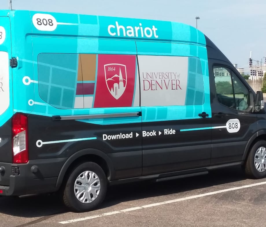 U. of Denver partners with Chariot for shuttle program