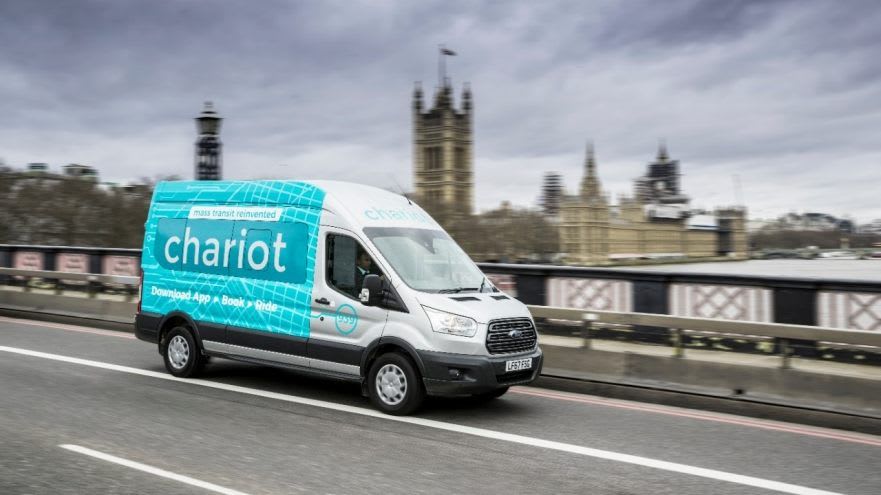 Chariot launches its first European commuter shuttle service in London