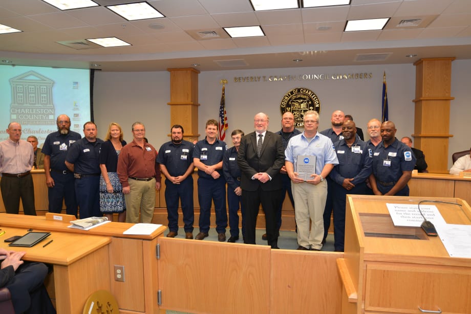 S.C. County Receives State’s First Public Fleet ASE Blue Seal