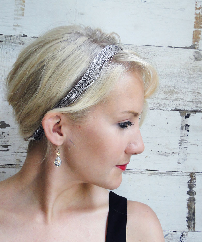 HOW-TO: Charlize Theron Inspired Headband-Embellished Updo