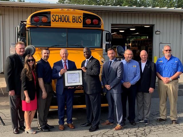 North Carolina District Rolls Out 28 New Propane School Buses