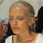 NYFW: Shimmering Makeup and Nude Nails at Charlotte Ronson