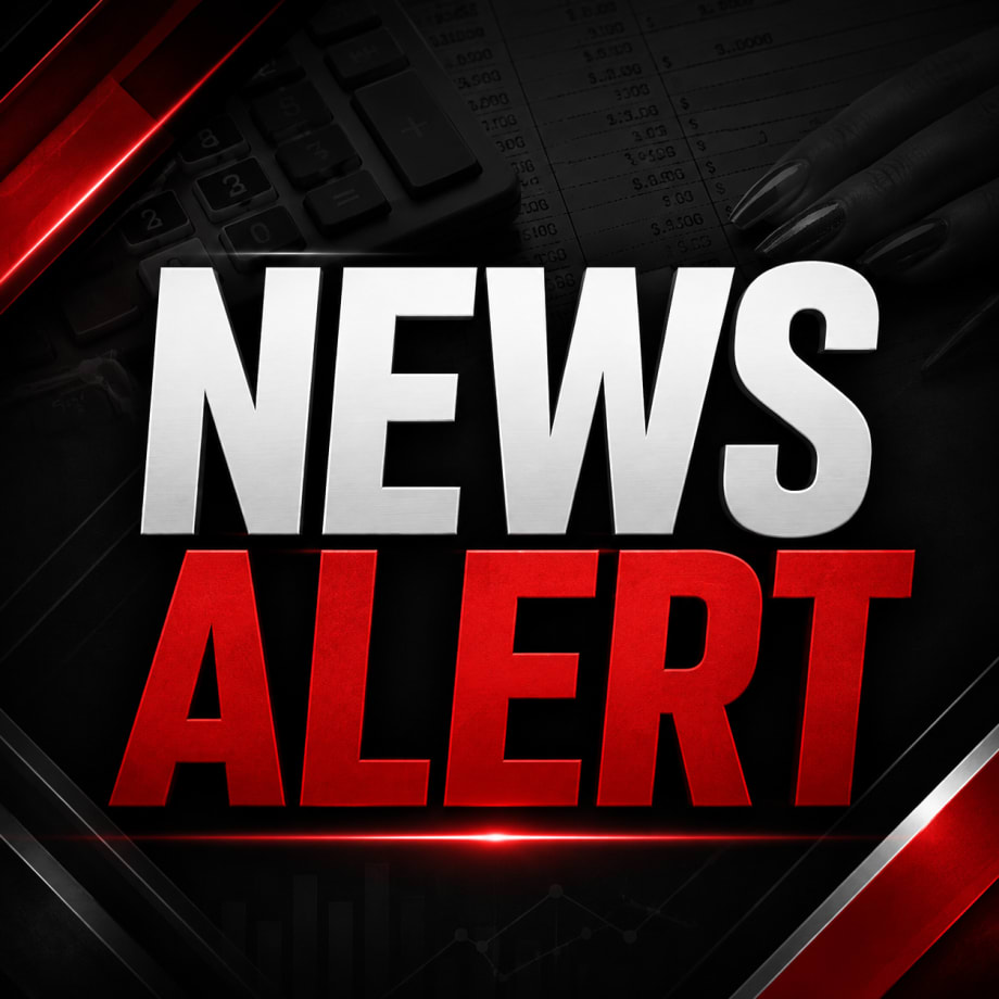 A graphic that says News Alert