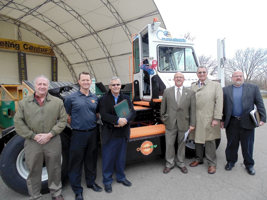 N.Y. County Deploys Orange EV Truck