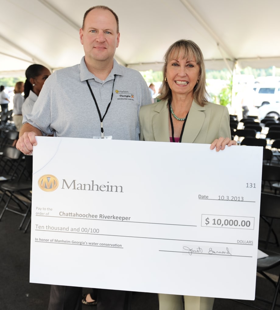 Cox Enterprises and Manheim Reduce Water Usage in Georgia