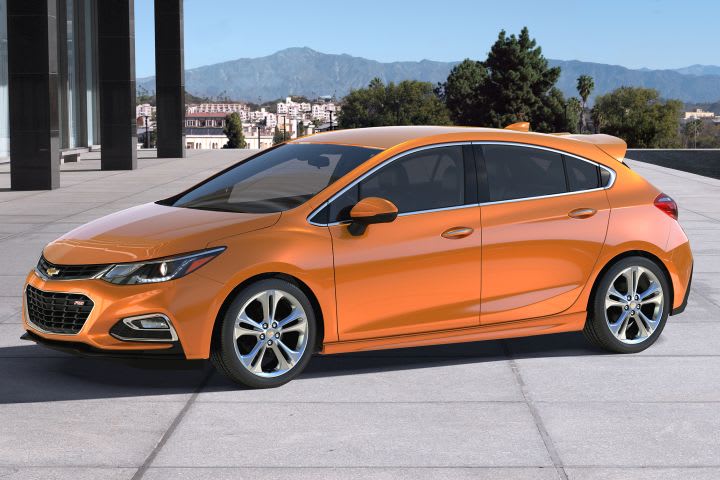 2017 Cruze Hatchback Starts at $22,190