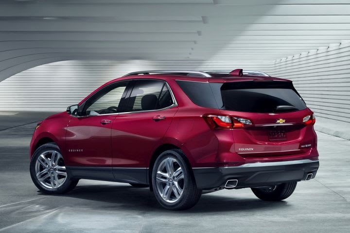 2018 Equinox Priced at $24,475