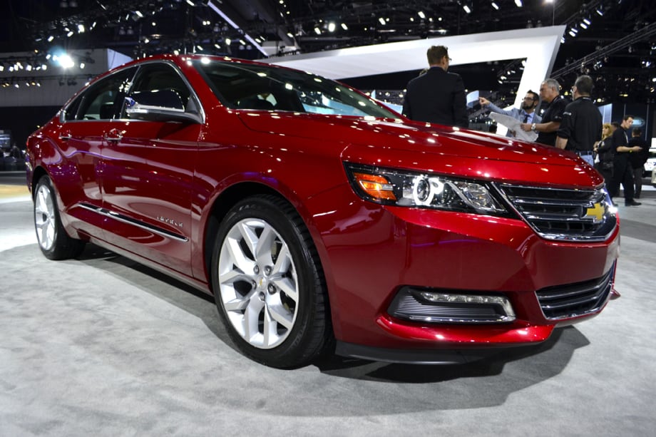 GM Shows Chevrolet Spark EV and 2014 Impala at LA Auto Show