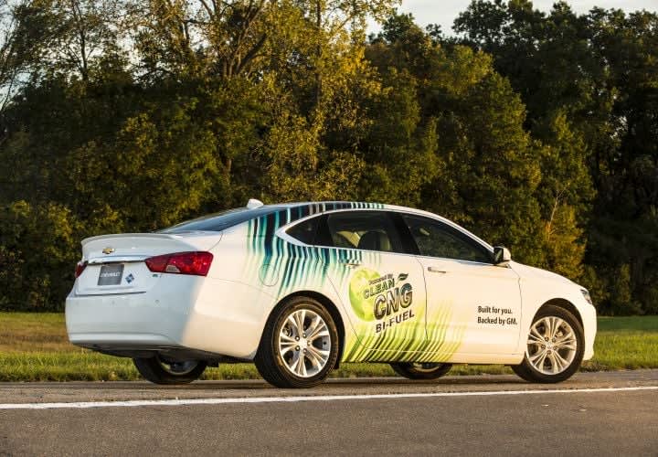 GM Delivers CNG Chevrolet Impala to Fleets