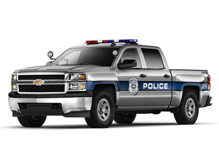 GM Introduces Police Chevrolet Silverado