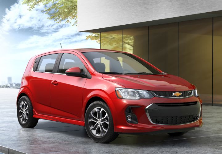 Chevrolet Updates Sonic's Infotainment, Styling for 2017