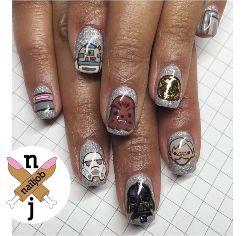 Star Wars Nail Art