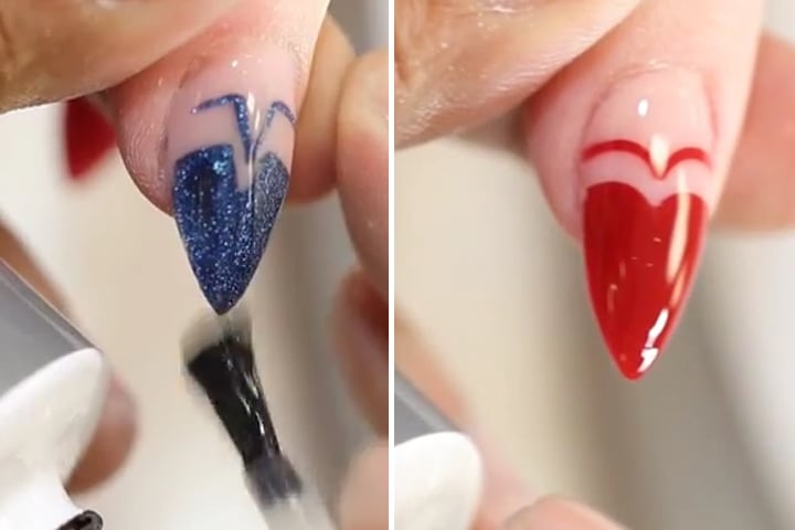 Chisel 3-D Nail Art Stamping: Edger Designs