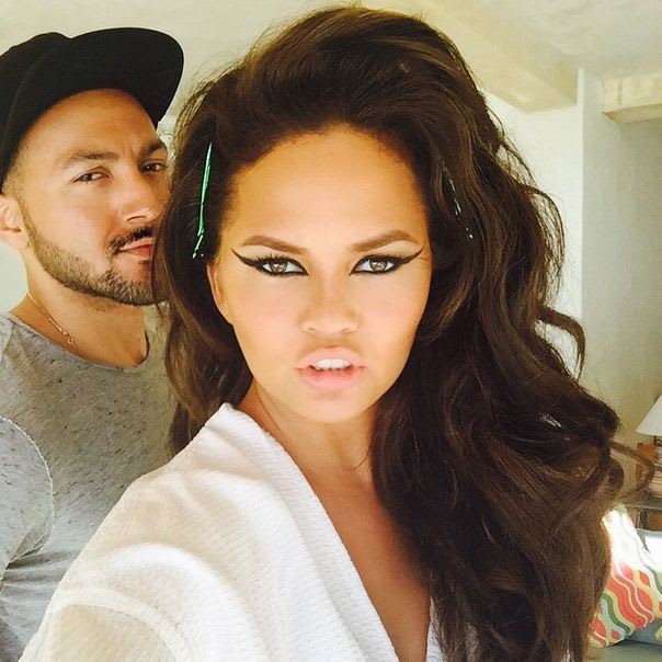 How-to Get Chrissy Teigen's Rich, Brunette Hair Color