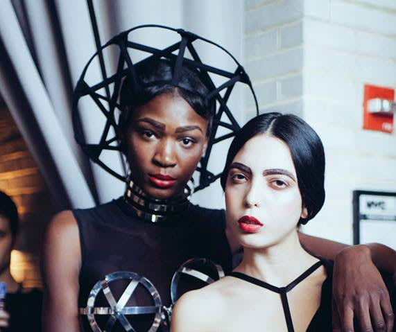 HOW-TO: Edgy Finger Waves at Chromat Fall 2014 Collection