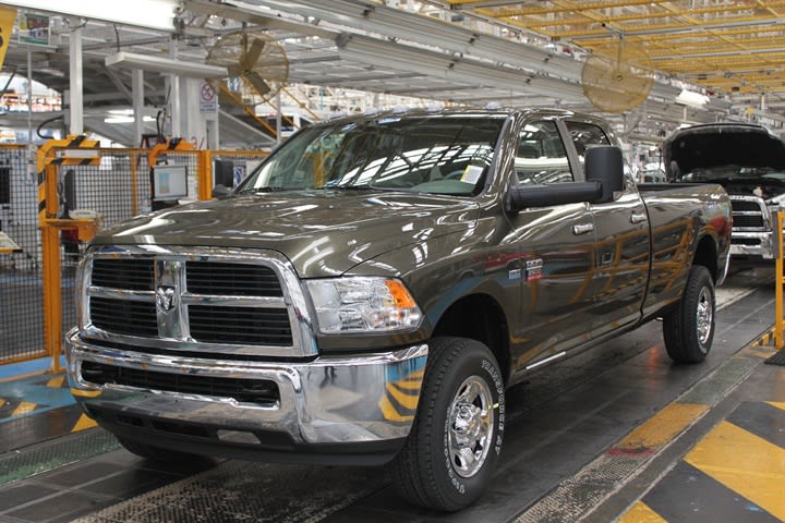 Chrysler Begins Production of Ram 2500 CNG Pickup Truck