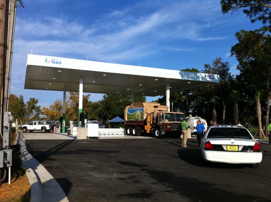 Clearwater Gas Opens CNG Fueling Station
