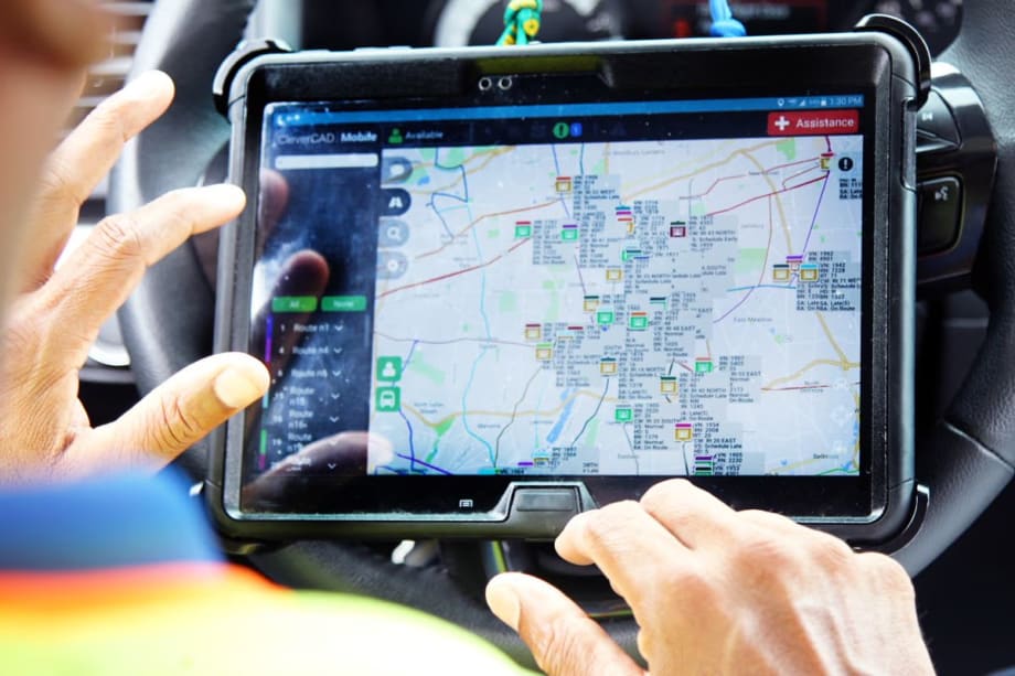 A screenshot of a Clever Devices product