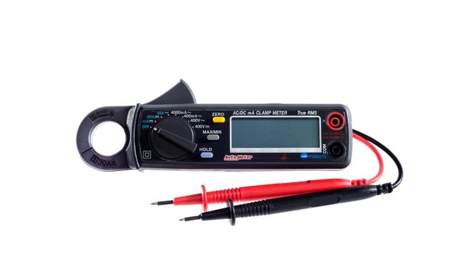 Clip-On Ammeter Detects Parasitic Load