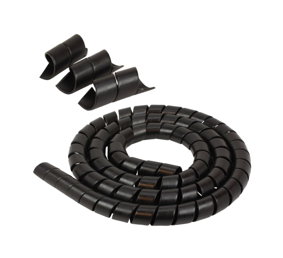 Spiral Wraps Protect Cables