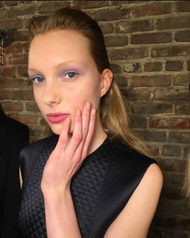 NYFW: Deborah Lippman Nail Art for Hugo Boss, Badgley Mishka