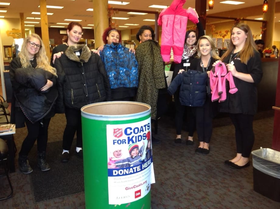Minnesota School of Cosmetology (MSC) Collects Coats for Kids