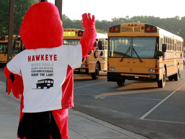 Georgia District Celebrates School Bus Drivers During Safety Week