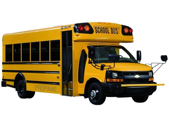 Collins propane bus in full production