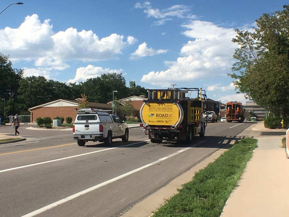 Colo. DOT Debuts Self-Driving Work Zone Vehicle