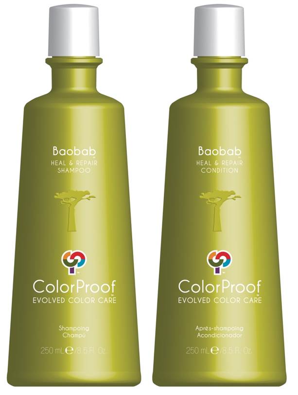 Baobab Heal & Repair Shampoo and Conditioner from ColorProof