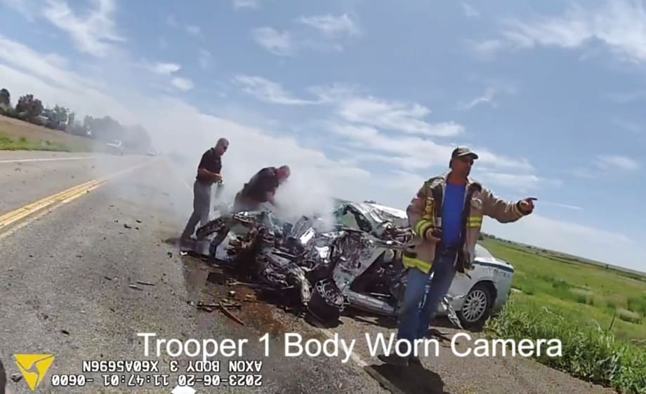 Video Shows Cuffed Suspect Stealing CO State Patrol Car Before Fatal Crash