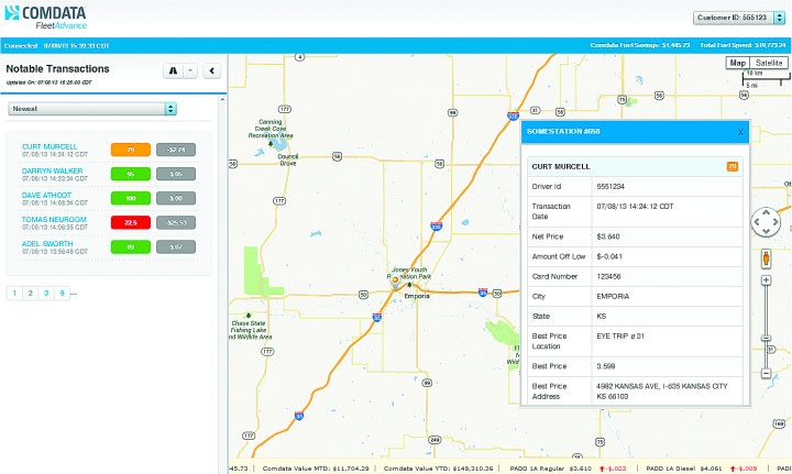 FleetAdvance: Improving Fuel Purchasing Decisions