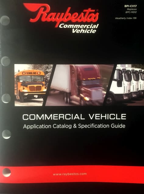Commercial Vehicle Application Catalog, Spec Guide 