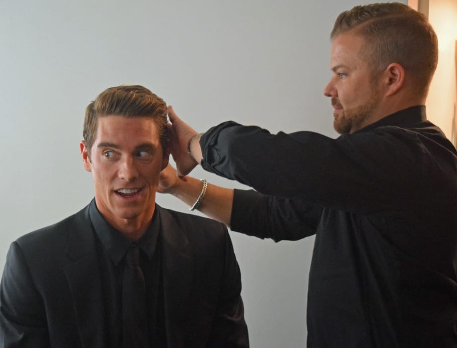 Matrix's Nick Stenson & George Papanikolas Style Simone Biles & Aly Raisman for the 2017 Golden Globes