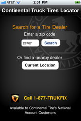 Continental Truck Tires Go Mobile with Smartphone App