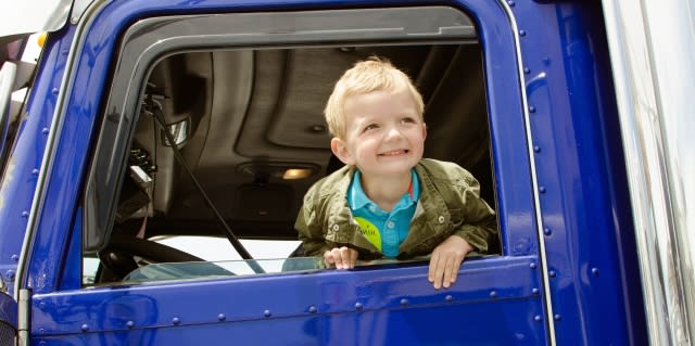 Record-Breaking Truck Convoy Raises Money for Charity