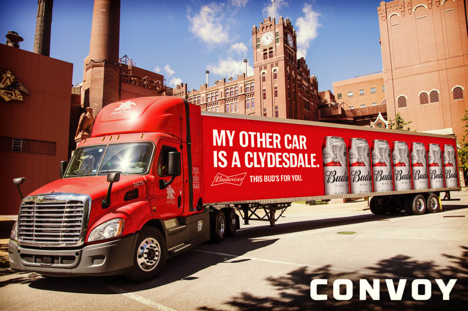 Anheuser-Busch Partners With Convoy Freight Matching Service