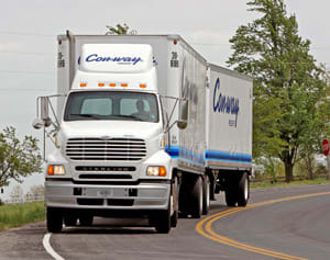Con-way Freight Shaves Down Transit Times