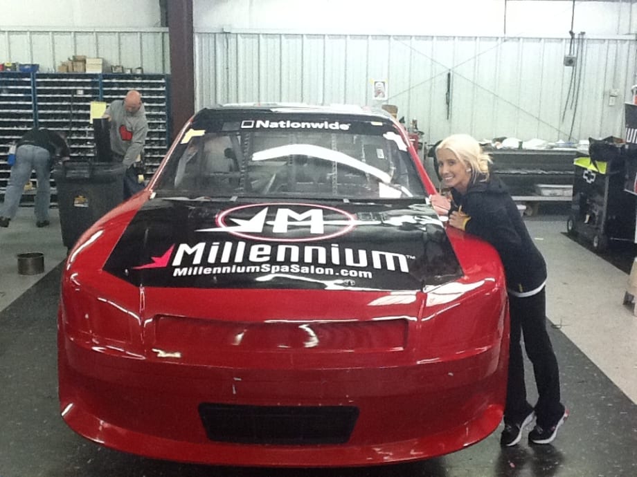 With Millennium's Help, Twin Stylists Pursue their NASCAR Dream