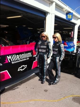 With Millennium's Help, Twin Stylists Pursue their NASCAR Dream