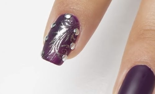 Cowgirl Nails (Gelish Fall 2015 Nail Art Tutorial)