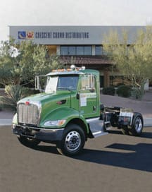 Crescent Crown Distributing Unveils New Distribution Center and Hybrid Trucks from PacLease